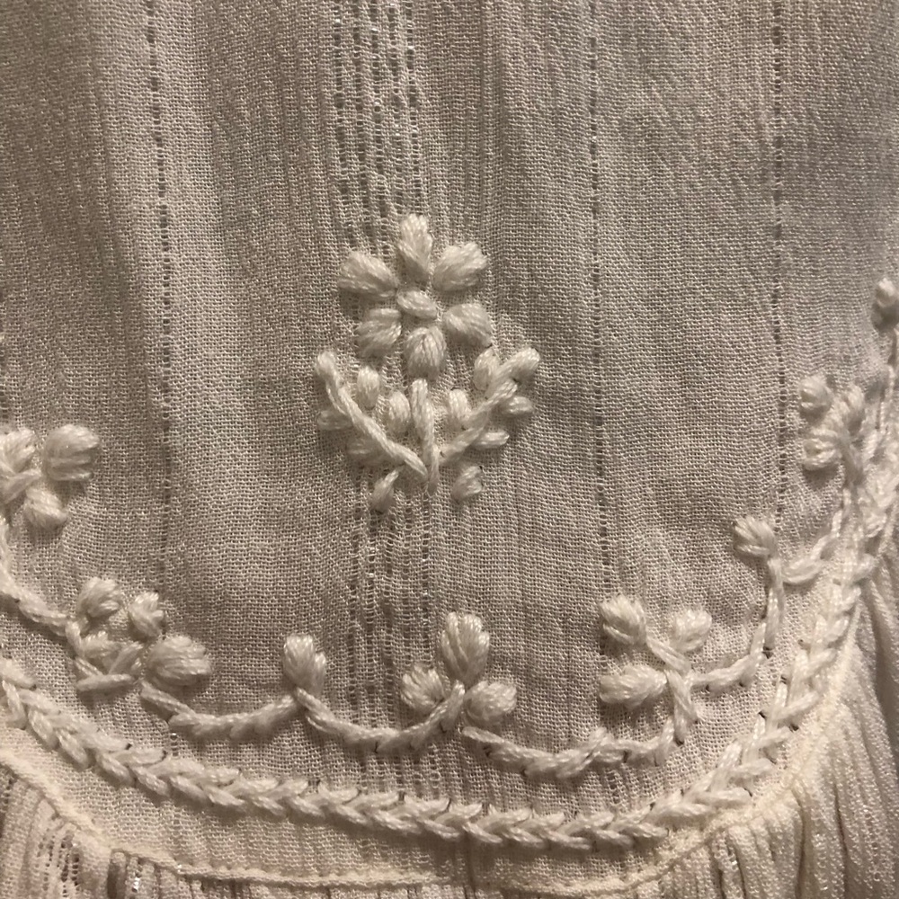 Rachel Zoe Country Chic  Embroidered Women's Top size Large - Picture 10 of 11